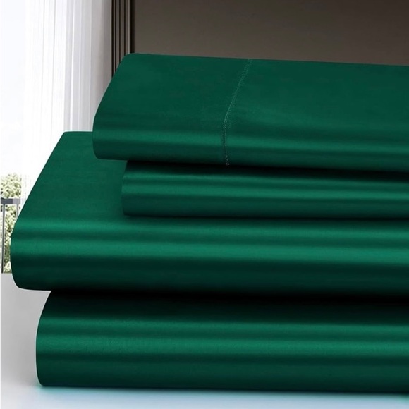 Homiest 3pcs Satin Sheets Set Luxury Silky Satin Bedding Set Deep Pockets - Picture 1 of 11